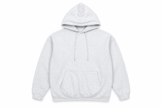 boo hoo man Mens Grey Polyester Pullover Hoodie Size L