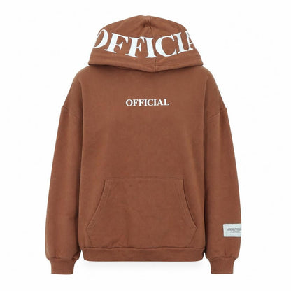 Boohoo Womens Brown Polyester Pullover Hoodie Size XS
