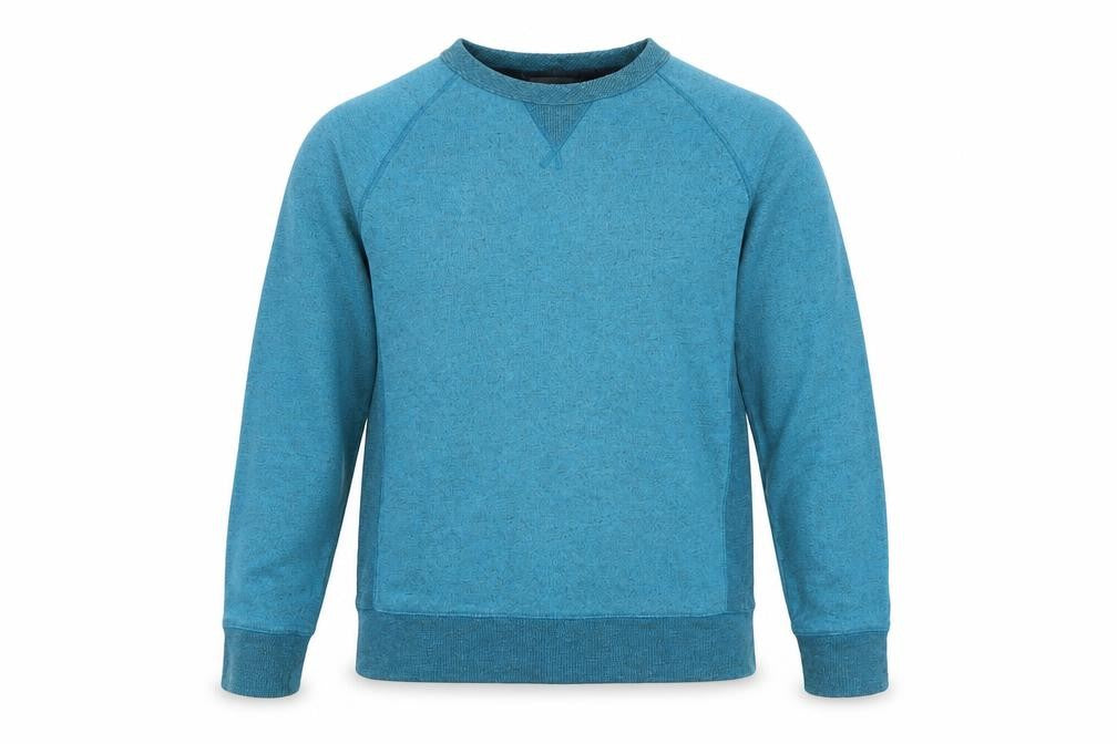 Burton Mens Blue Crew Neck Cotton Pullover Jumper Size S Long Sleeve
