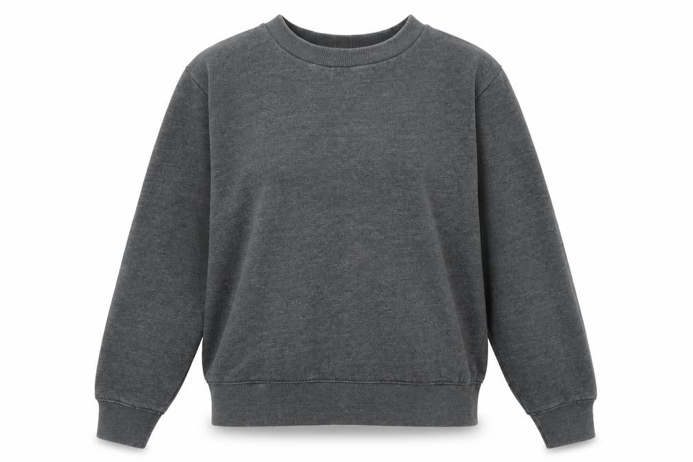 Boohoo Womens Grey Polyester Pullover Sweatshirt Size 10