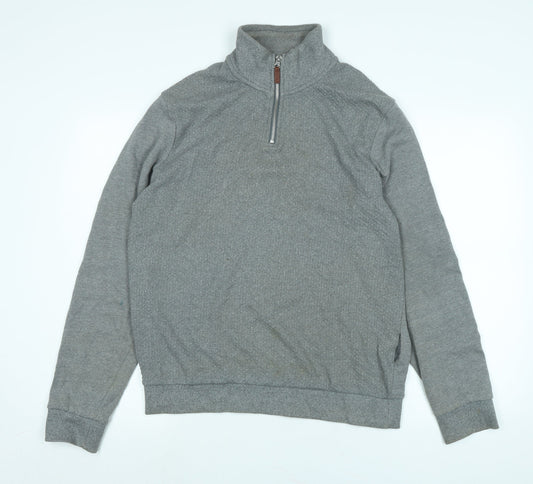 NEXT Mens Grey Cotton Pullover Sweatshirt Size M