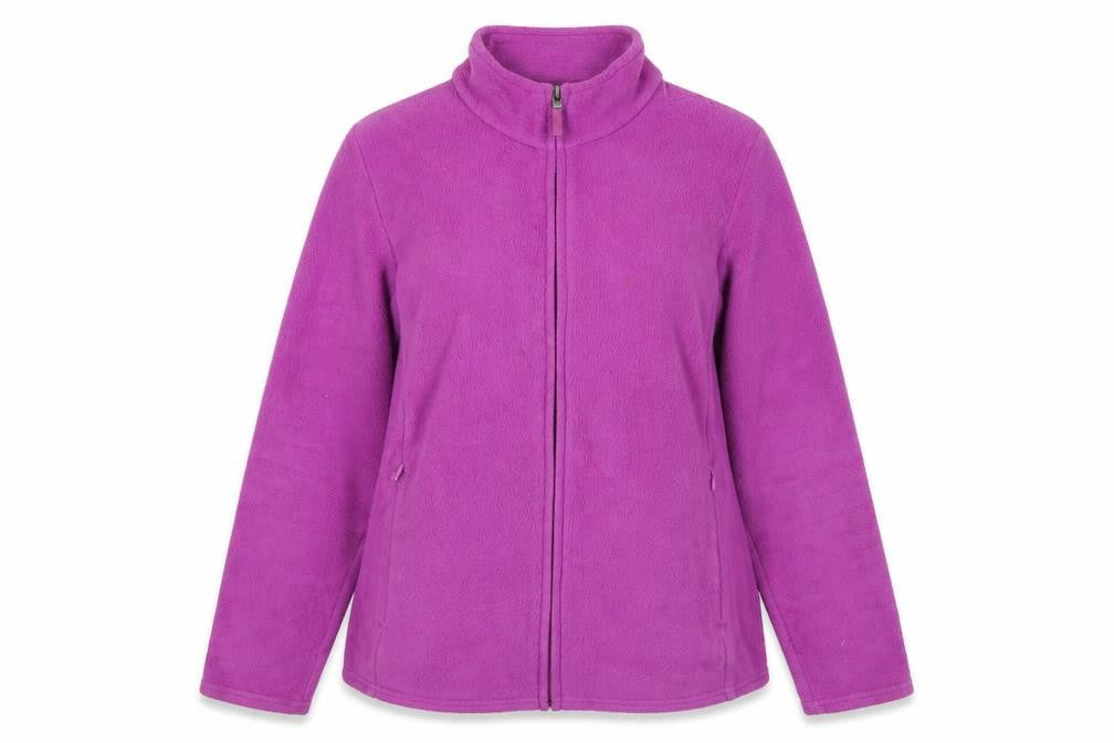 Marks & Spencer Womens Purple Jacket Size 14 Zip