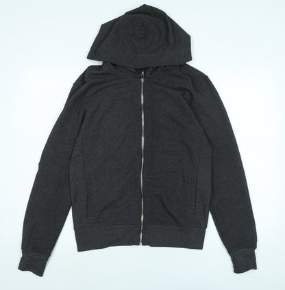 Zara Mens Grey Jacket Size M Zip