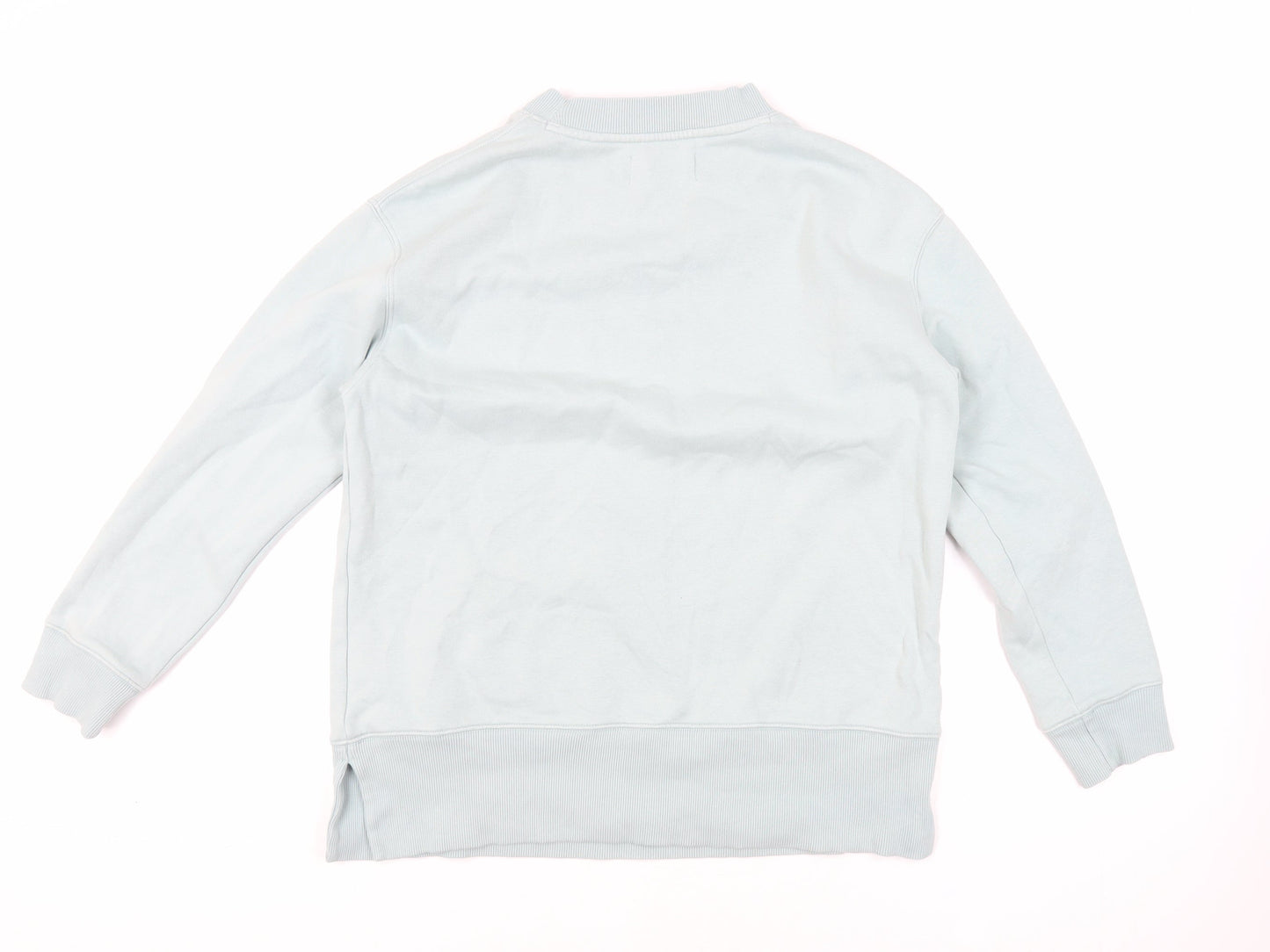 NEXT Womens Blue Cotton Pullover Sweatshirt Size M Pullover