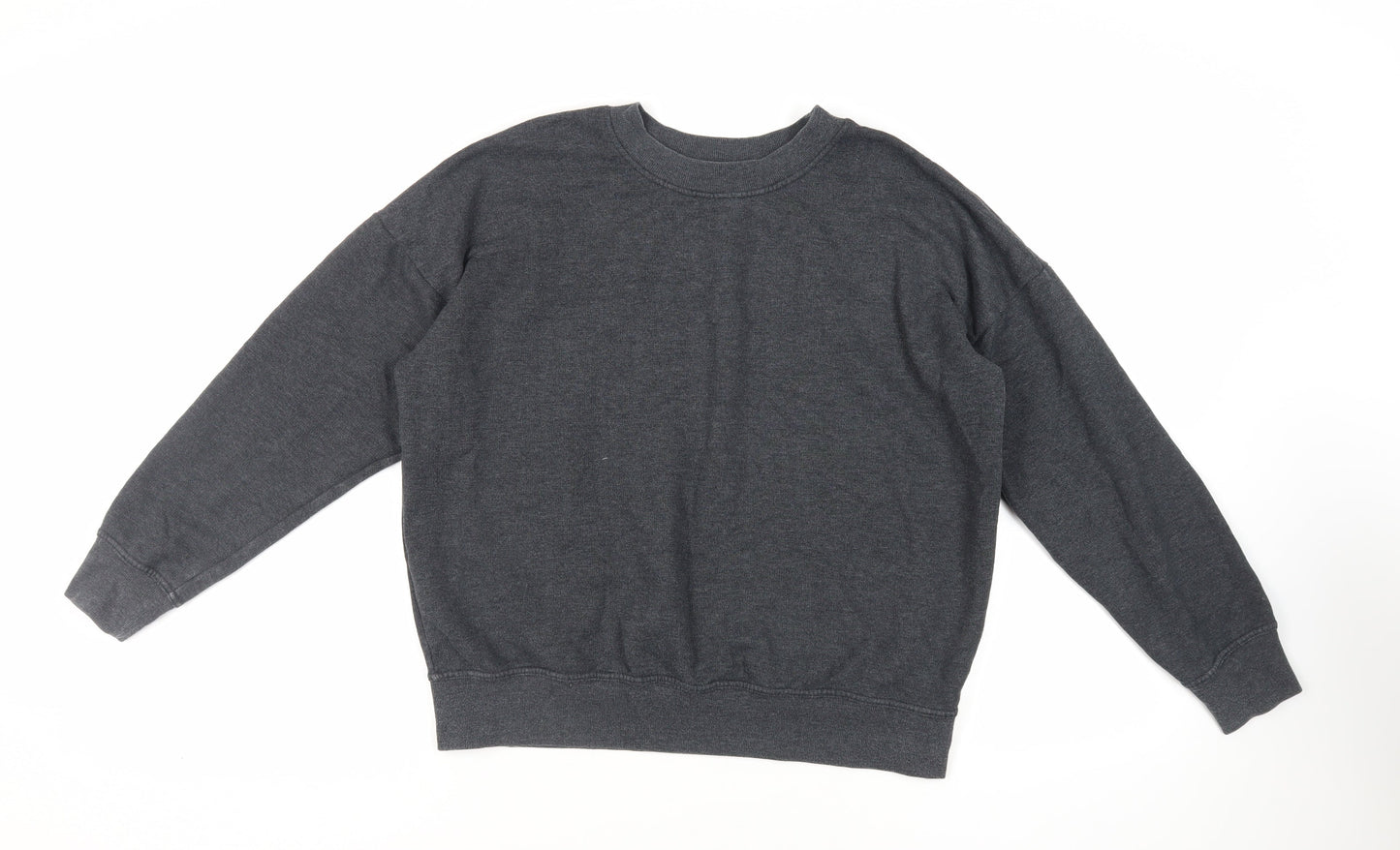 NEXT Womens Grey Cotton Pullover Sweatshirt Size 14 Pullover