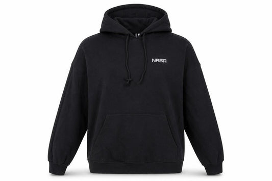Divided by H&M Womens Black Cotton Pullover Hoodie Size S Pullover - NASA