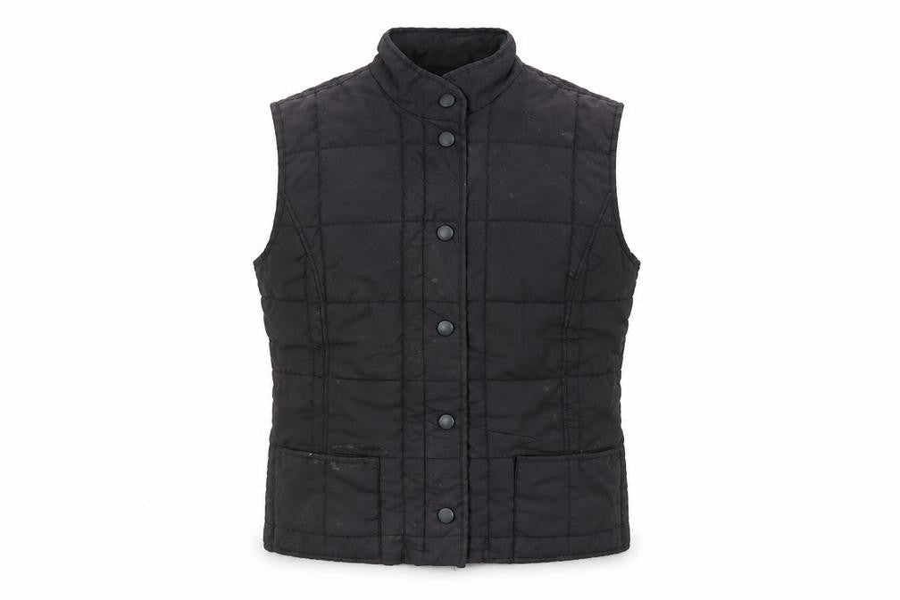 GolleHaug Mens Black Gilet Jacket Size M Snap