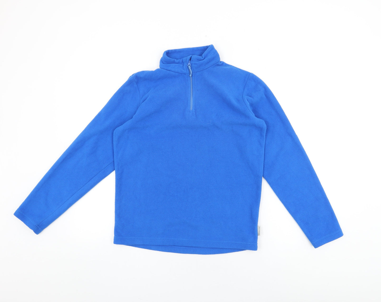 Quechua Boys Blue Polyester Pullover Sweatshirt Size 13-14 Years Zip