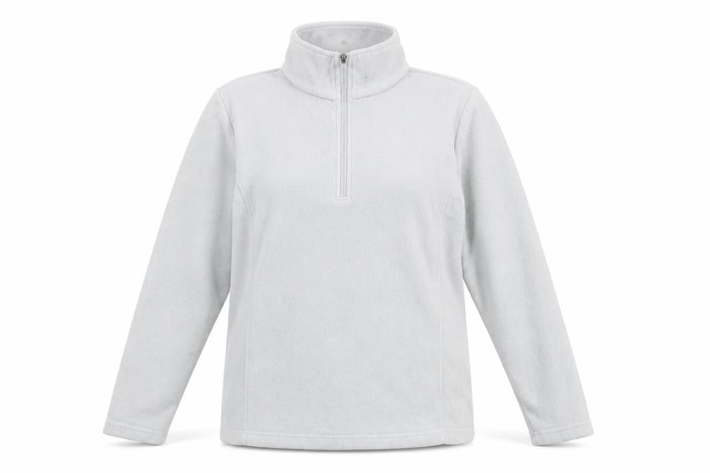 Lands' End Womens Blue Polyester Pullover Sweatshirt Size S Zip