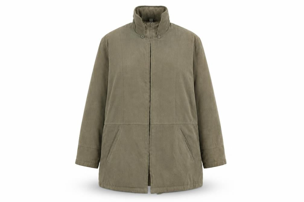 First Avenue Womens Green Jacket Coat Size 18 Zip