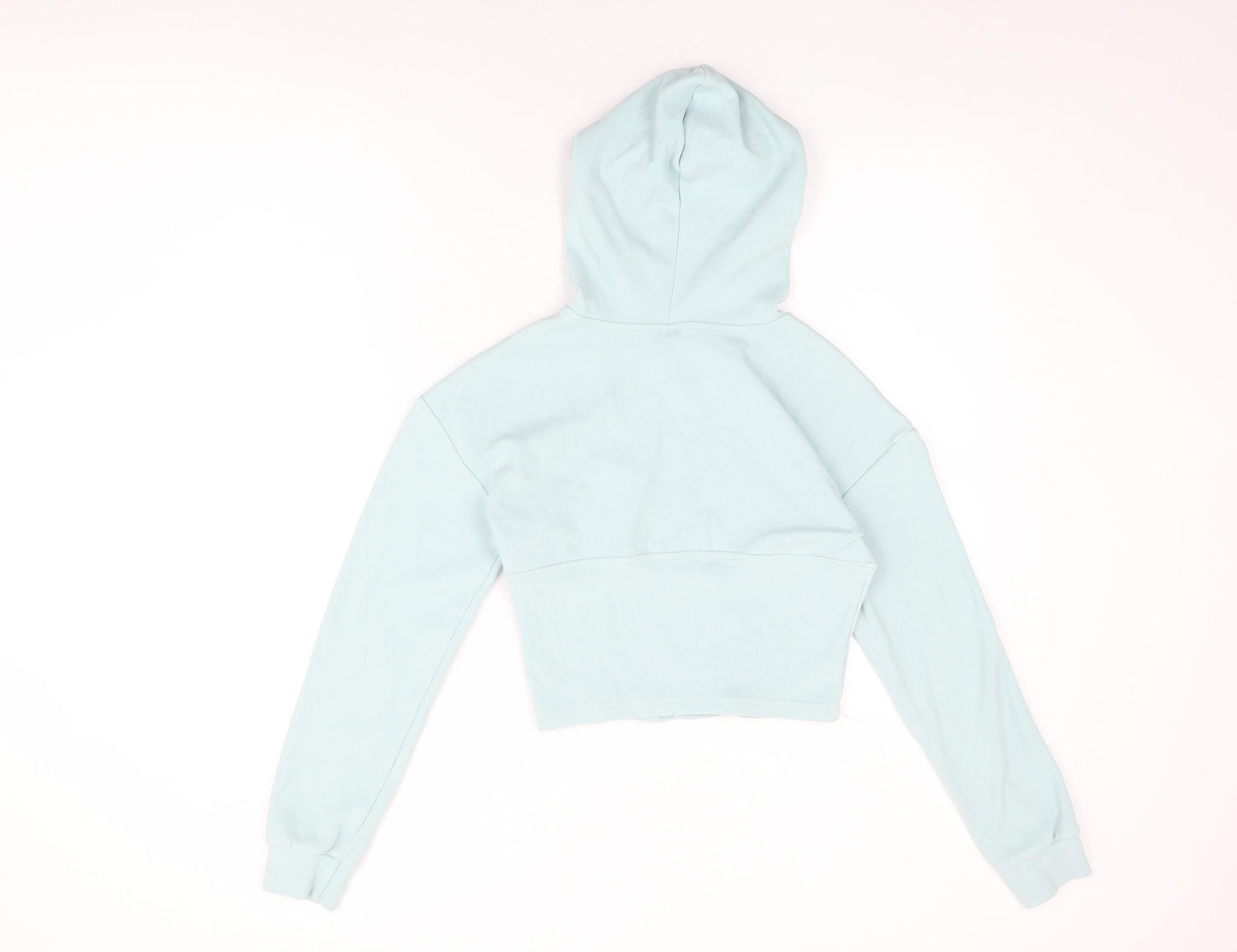 By Swan Womens Blue Cotton Pullover Hoodie Size S Pullover