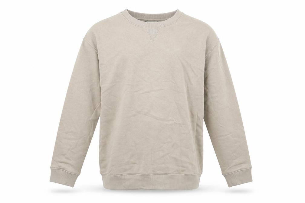 Marks & Spencer Boys Beige Cotton Pullover Sweatshirt Size 11-12 Years Pullover