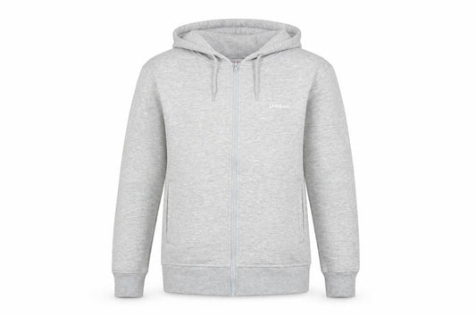 LA Gear Womens Grey Polyester Full Zip Hoodie Size 10 Zip