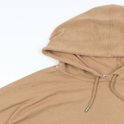 Marks & Spencer Womens Beige Polyester Pullover Hoodie Size 8 Pullover