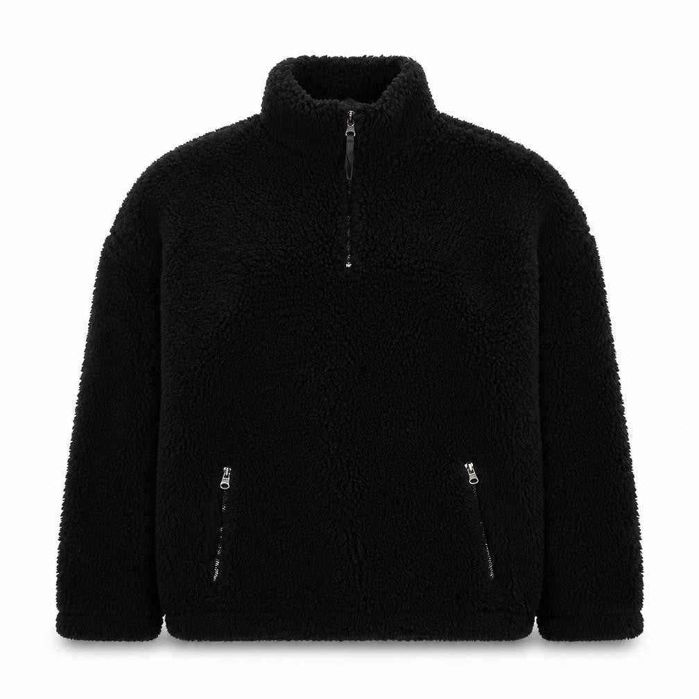 New Look Womens Black Polyester Pullover Sweatshirt Size S Pullover