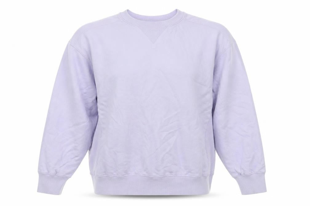 ASOS Womens Purple Cotton Pullover Sweatshirt Size 8 Pullover