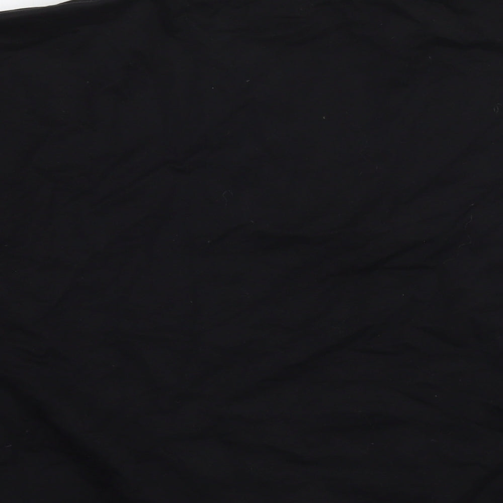 ASOS Womens Black Cotton Pullover Sweatshirt Size 10 Pullover