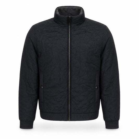 Marks & Spencer Mens Black Quilted Jacket Size M Zip