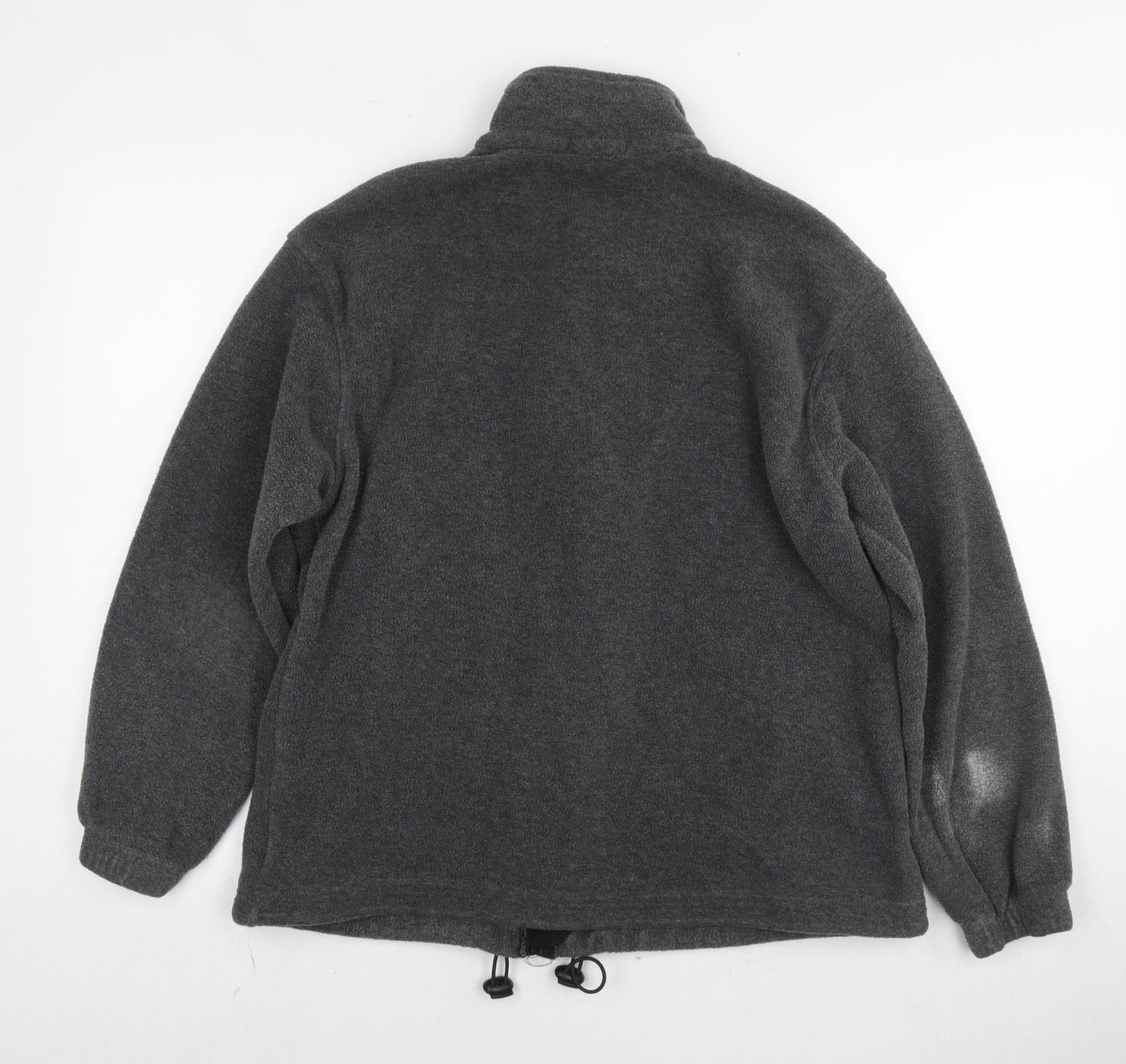 Marks and Spencer Womens Grey Jacket Size 14 Zip