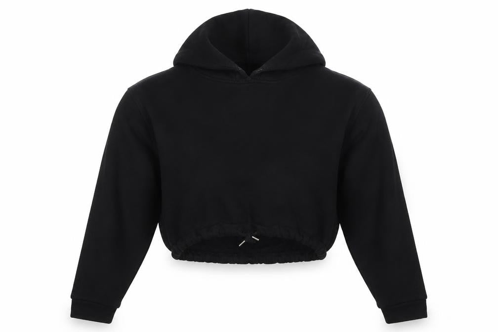 COS Womens Black Polyester Pullover Hoodie Size S Pullover