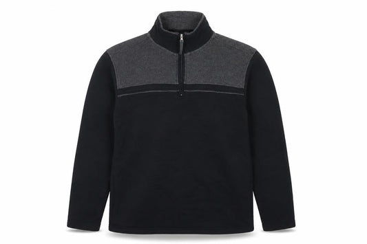 Blue Harbour Mens Black Cotton Full Zip Sweatshirt Size M