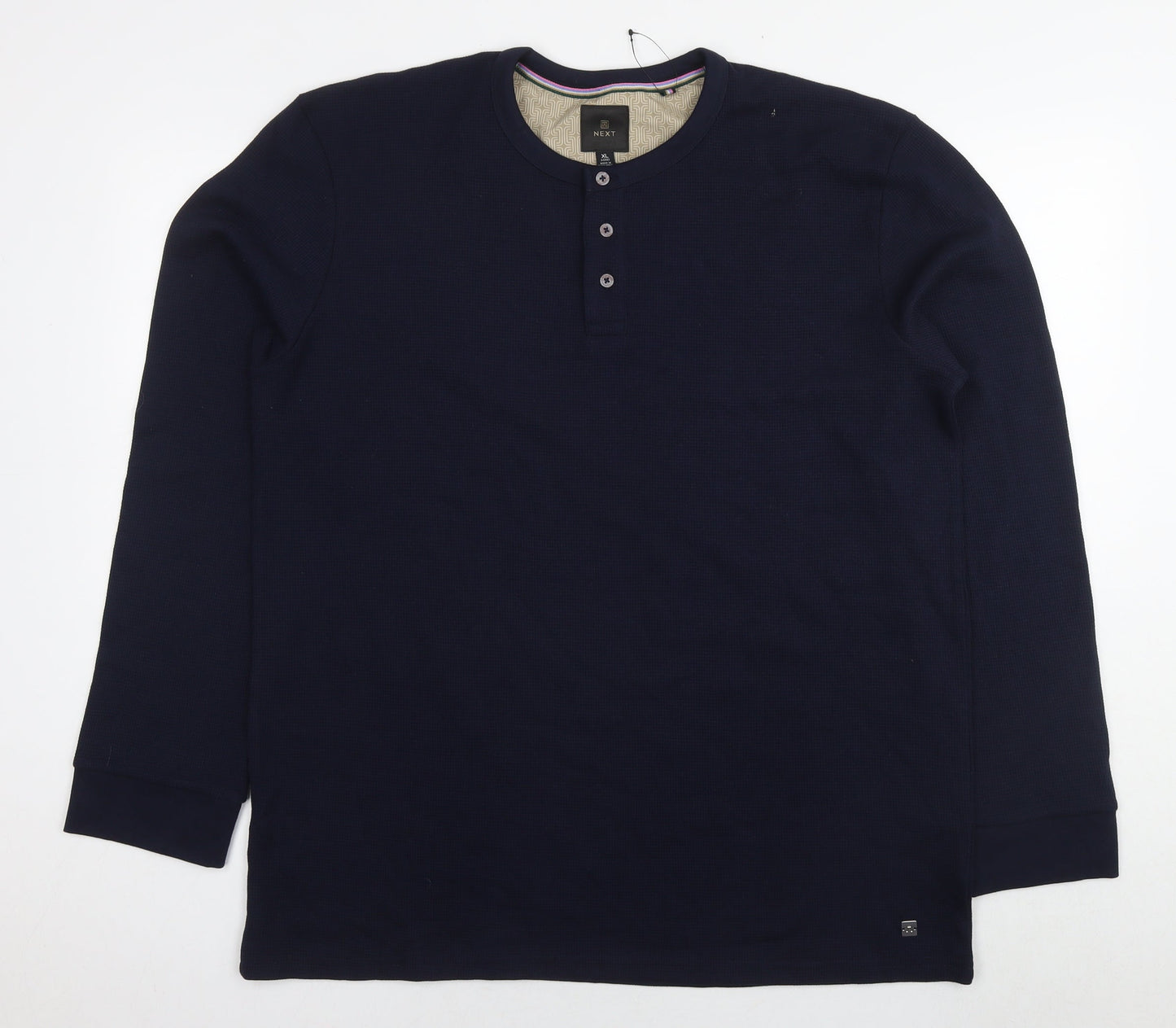NEXT Mens Blue Cotton Pullover Sweatshirt Size XL