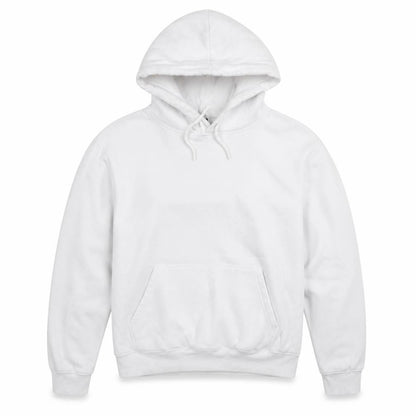 H&M Womens White Cotton Pullover Hoodie Size S Pullover