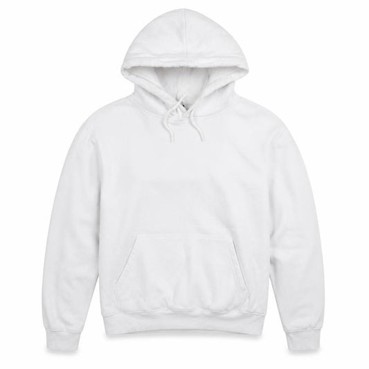 H&M Womens White Cotton Pullover Hoodie Size S Pullover