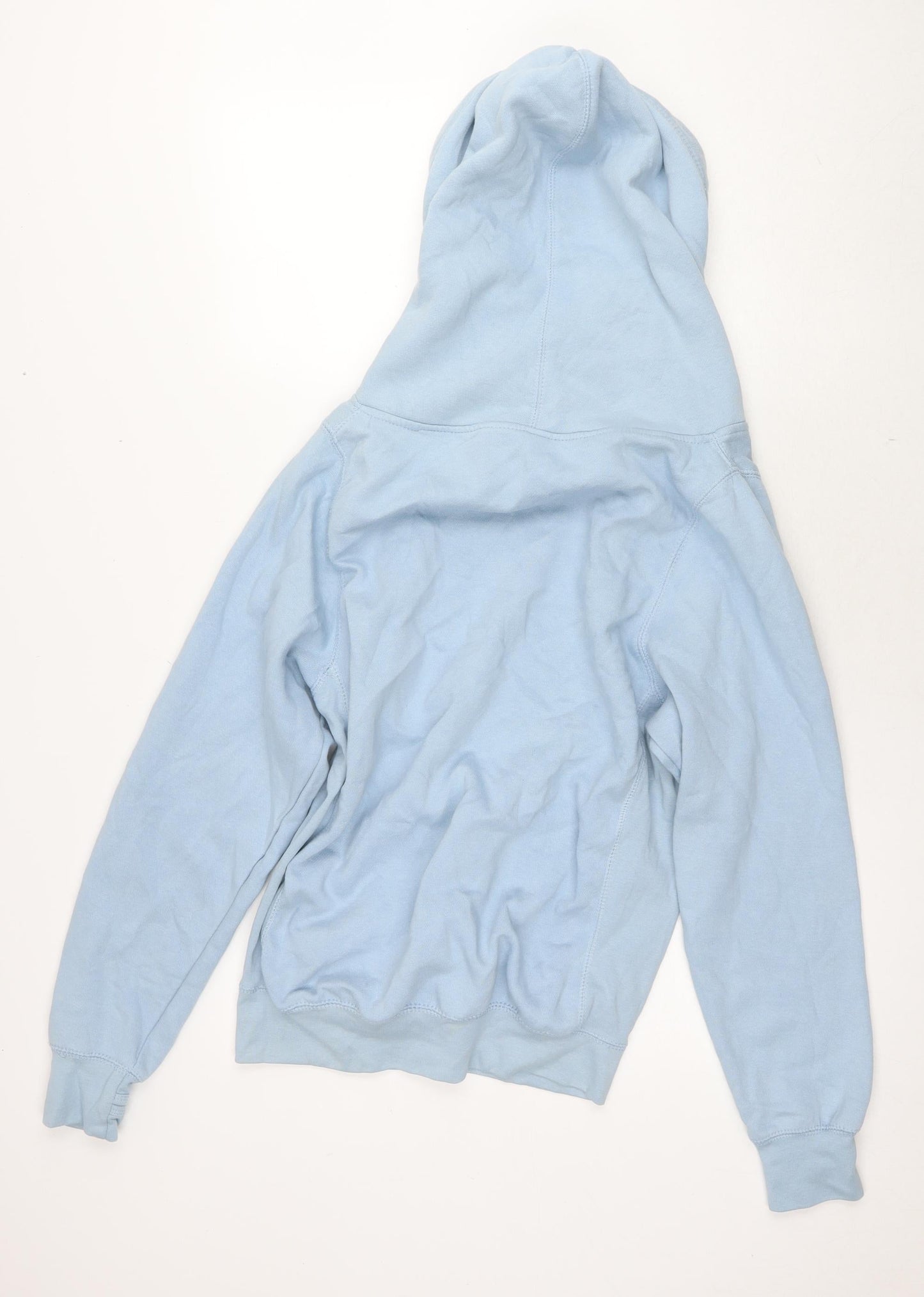 Just Coops & Lu Womens Blue Cotton Pullover Hoodie Size S Pullover - G