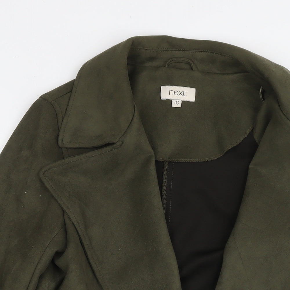 NEXT Womens Green Kimono Coat Size 10