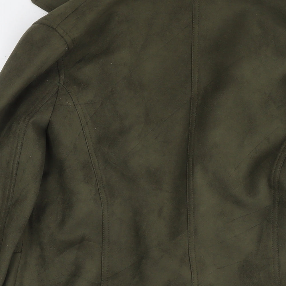 NEXT Womens Green Kimono Coat Size 10