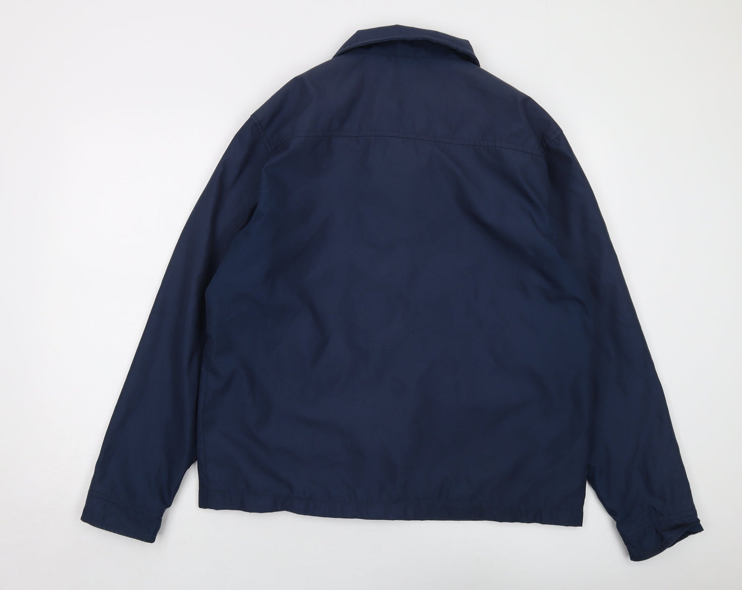 Huston Harbour Mens Blue Jacket Size L Zip