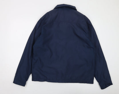 Huston Harbour Mens Blue Jacket Size L Zip