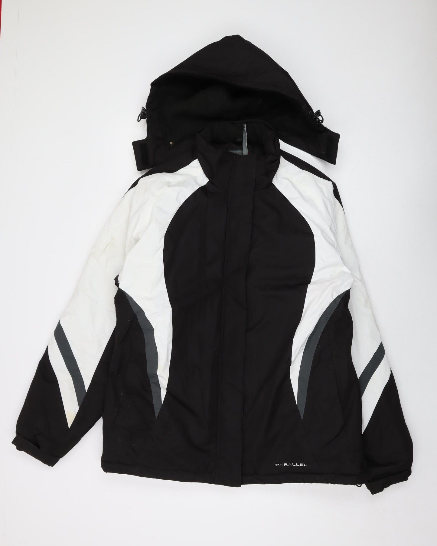 Parallel Womens Beige Jacket Size 16 Zip