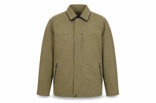 PL-MODE Mens Brown Jacket Size M Zip