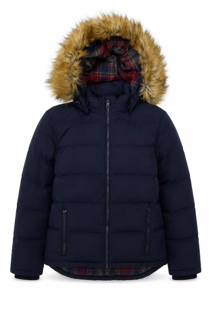 Jack Wills Womens Blue Jacket Size 14 Zip