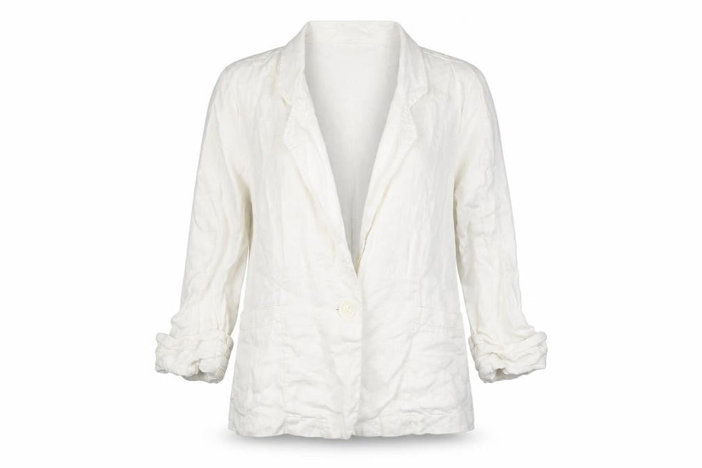 New Look Womens Ivory Jacket Size 12 Button