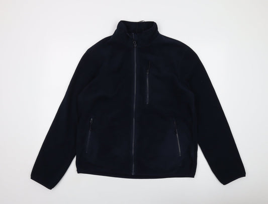 Marks and Spencer Mens Blue Jacket Size M Zip