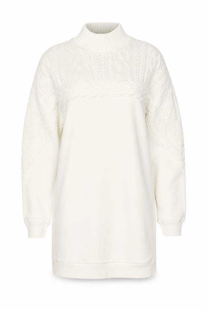 River Island Womens Ivory Cotton Pullover Sweatshirt Size XS Pullover