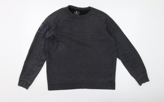 Endura Womens Grey Cotton Pullover Sweatshirt Size S Pullover