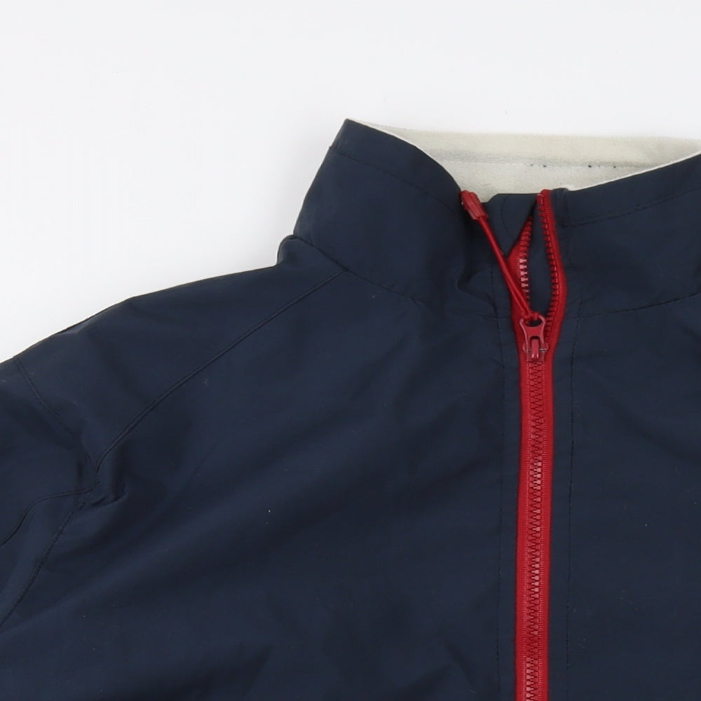 Jasper Canada Mens Blue Jacket Size L Zip - Vintage