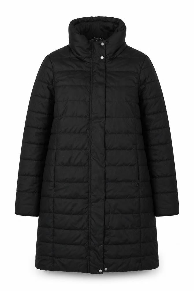 Geox Womens Black Jacket Size 12 Zip