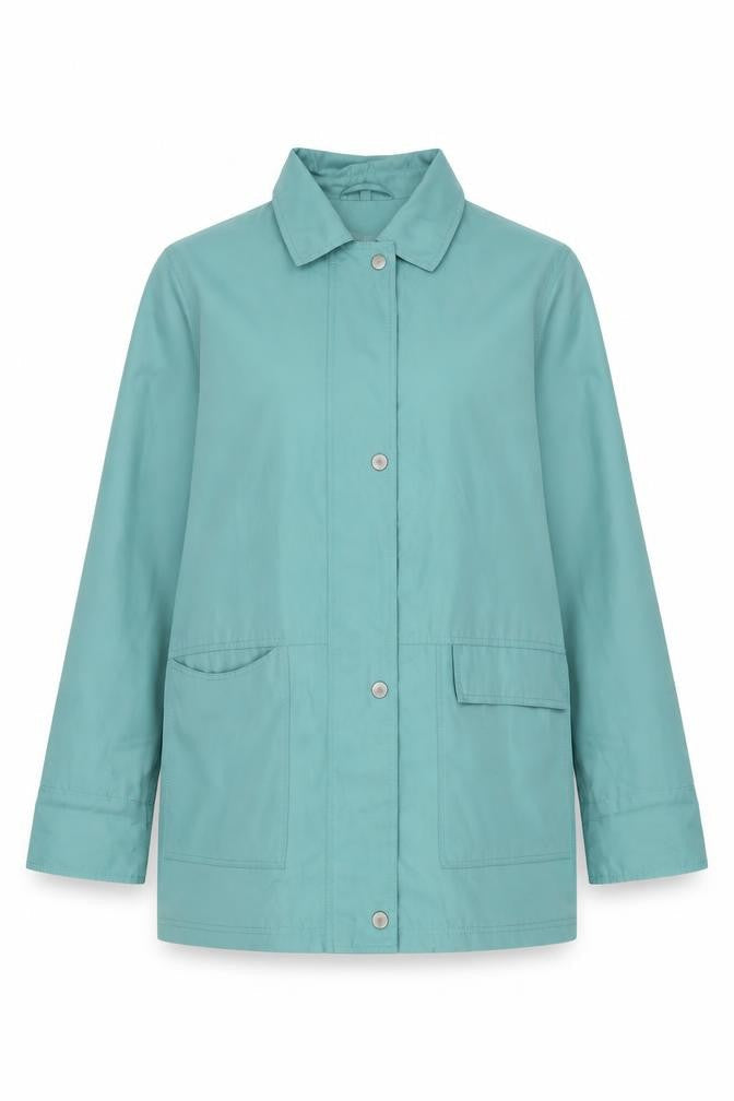Dannamic Womens Green Jacket Size L Zip