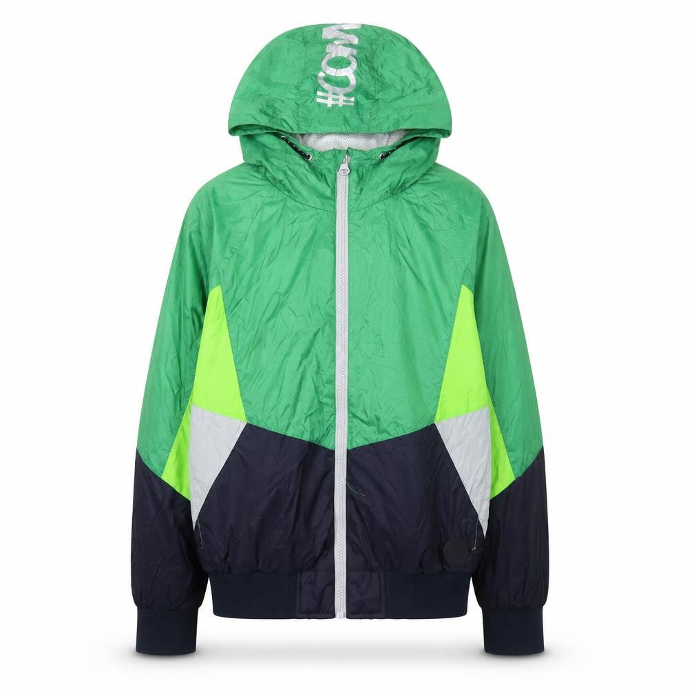 Next Boys Green Jacket Size 8 Years Zip