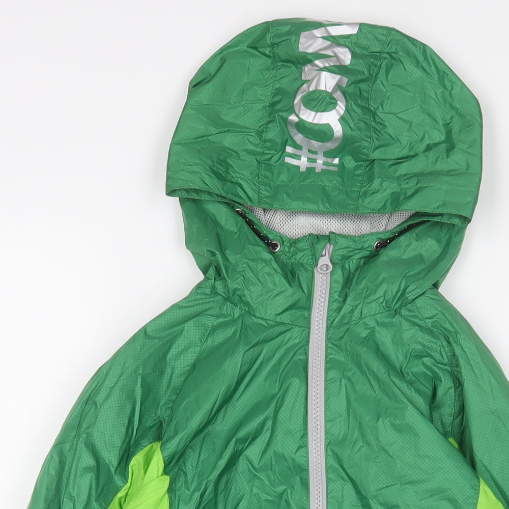 NEXT Boys Green Jacket Size 8 Years Zip