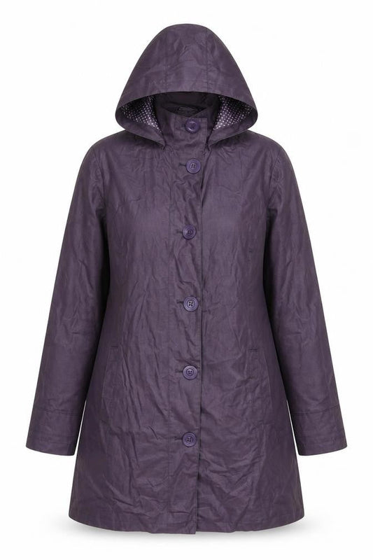 Per Una Womens Purple Jacket Size 12 Zip