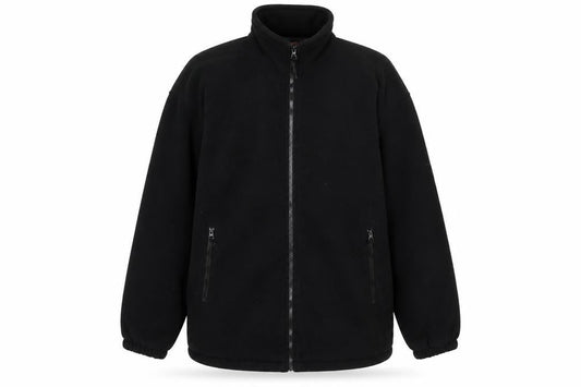 High Mount Mens Black Jacket Size XL Zip