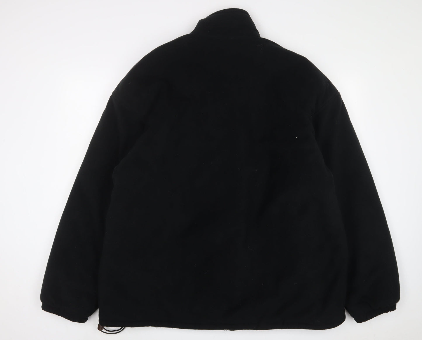 High Mount Mens Black Jacket Size XL Zip