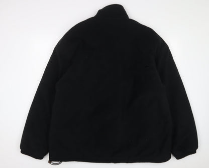 High Mount Mens Black Jacket Size XL Zip