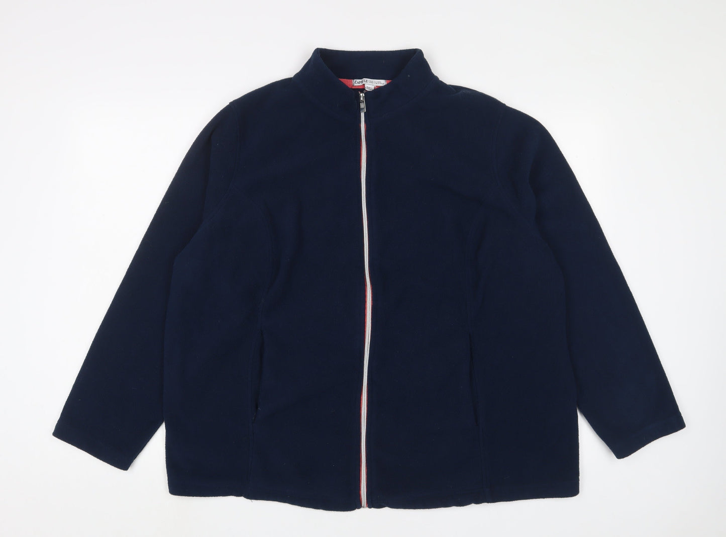 Capsule Womens Blue Jacket Size 22 Zip